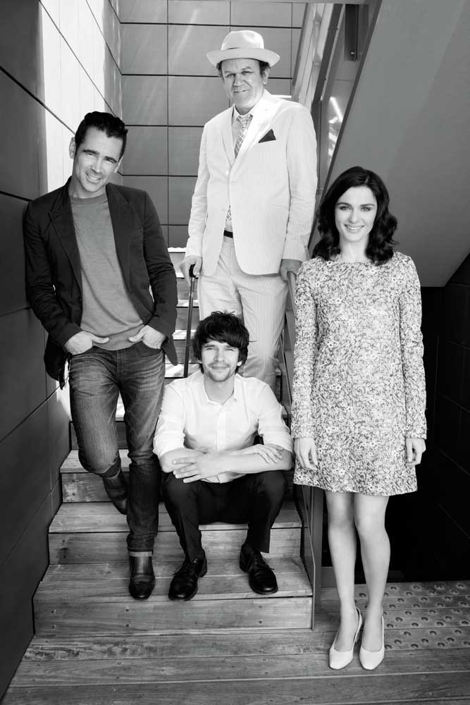 Colin Farrell, Ben Whishaw, John C. Reilly, Rachel Weisz, Cannes, 2015