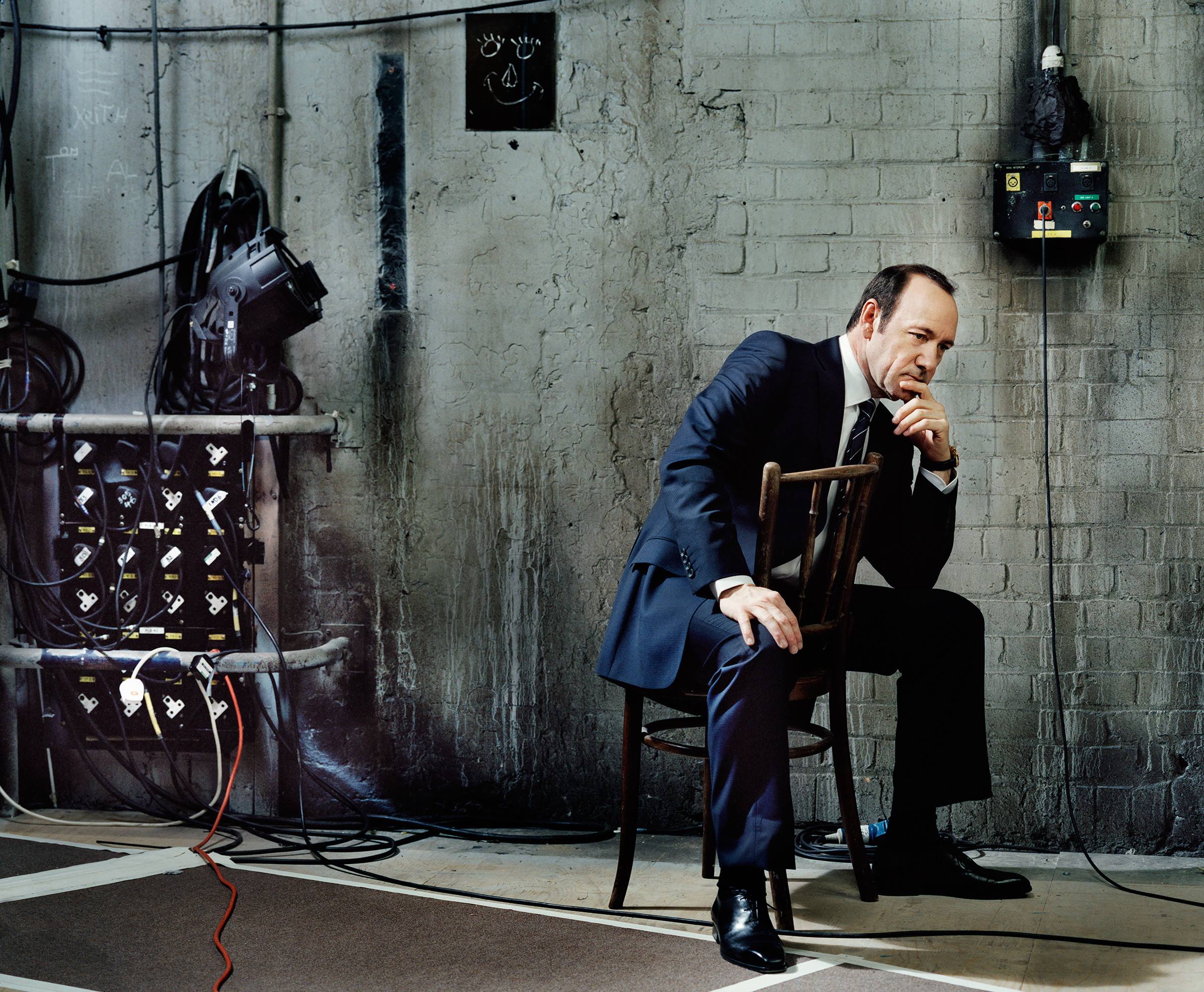 Photograph 2016 Chris Floyd 79896994CF006_spacey Kevin Spacey - Male;Location;Portrait;Actor;Creative Director