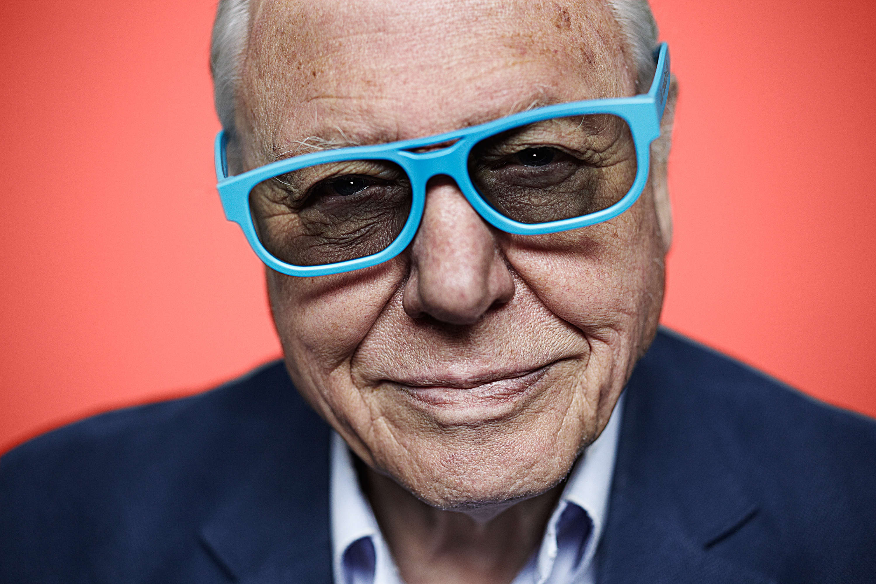 Photograph 2016 Chris Floyd David Attenborough for BAFTA Awards Portfolio David Attenborough for BAFTA Awards Portfolio - Studio;Male;Portrait;Actor