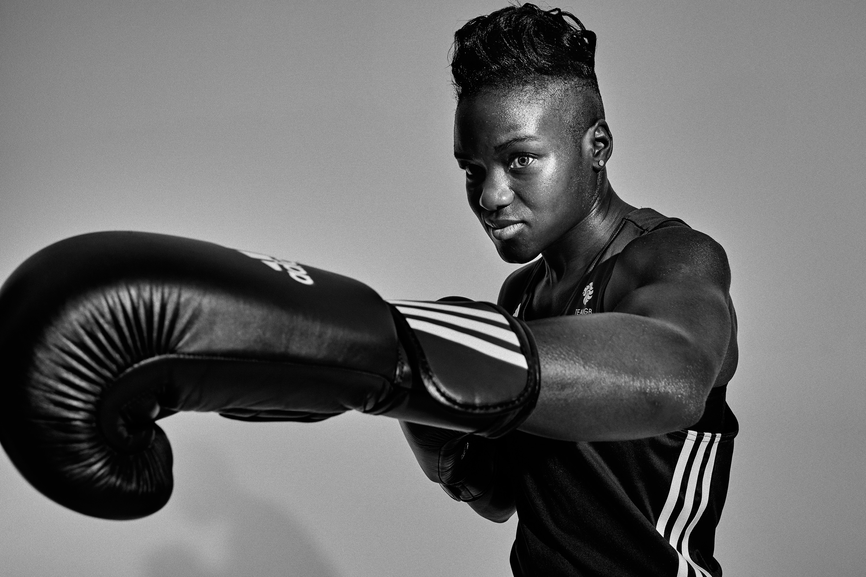 Photograph 2016 Chris Floyd Nicola Adams Nicola Adams - Studio;Female;Portrait;Sport;Boxing;Olympian