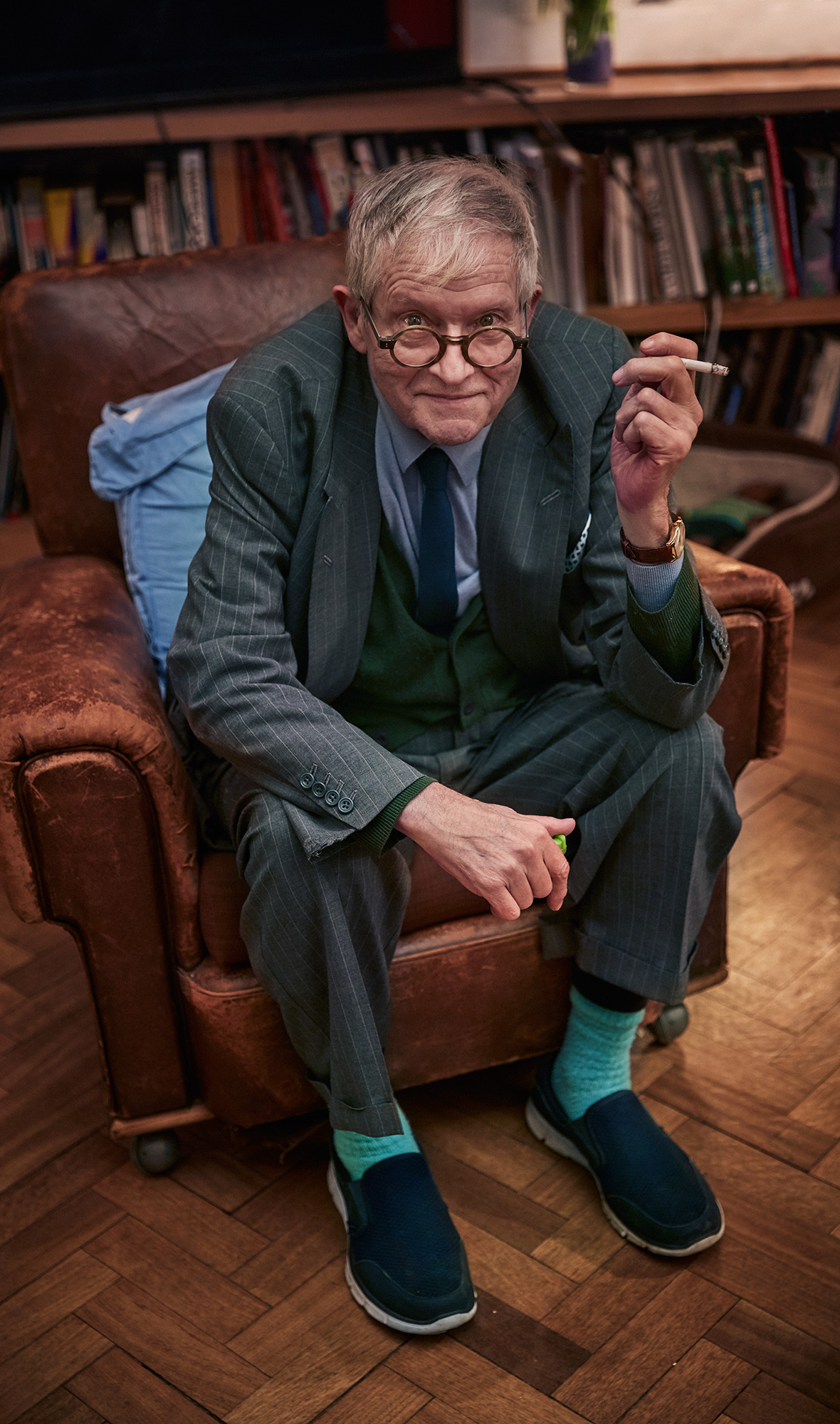 Photograph Copyright © Chris Floyd David Hockney David Hockney - Male;Portrait;Location;Artist